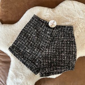 Tweed dress shorts